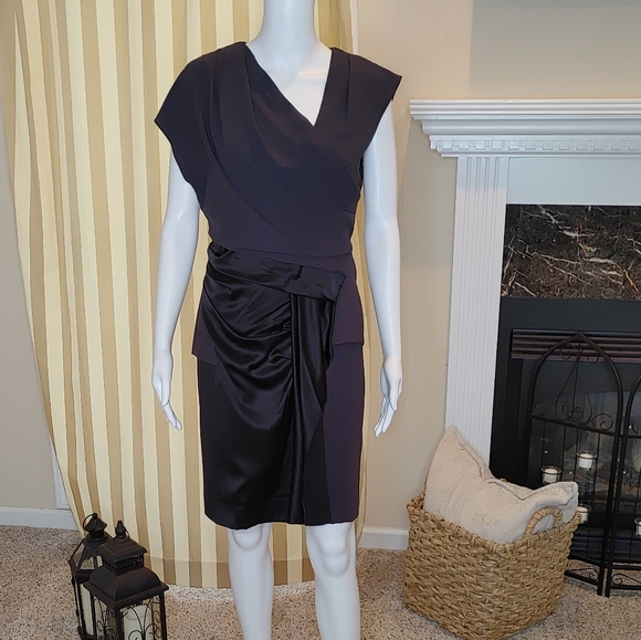 Helmut Lang Dresses & Skirts - HELMUT LANG SILK DRAPED DRESS 4